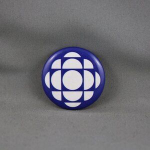 CBC (Canadian Broadcasting Corporation) Pin - Featuring Modern Logo !!